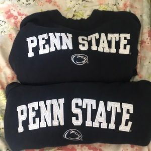 Two Medium Penn State Sweatshirts Bundle